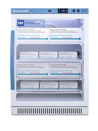 Accucold - ARG6PV-CRT - 6 Cu. Ft. ADA Height Upright Controlled Room Temperature Cabinet