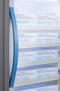 Accucold - ARG8PVDRLHD - 8 Cu.Ft. Upright Vaccine Refrigerator with Removable Drawers, Left Hand Door