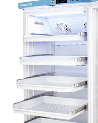 Accucold - ARS15PVDRLHD - 15 Cu.Ft. Upright Vaccine Refrigerator with Removable Drawers, Left Hand Door
