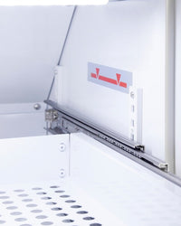 Accucold - ARS15PVDRLHD - 15 Cu.Ft. Upright Vaccine Refrigerator with Removable Drawers, Left Hand Door