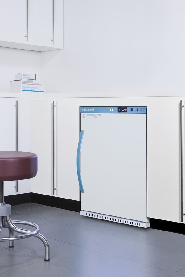 Accucold - ARS62PVBIADADL2B - 6 Cu. Ft. Vaccine Refrigerator, ADA Height