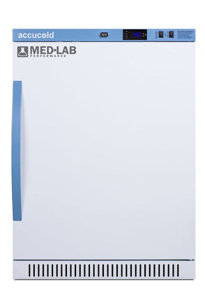 Accucold - ARS6MLDR - 6 Cu. Ft. ADA Height Laboratory Refrigerator with Removable Drawers