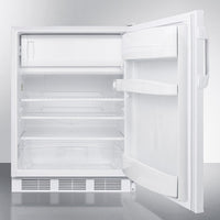 Accucold - AL650LWLHD - 24" Wide Refrigerator-Freezer, ADA Compliant, Left Hand Door