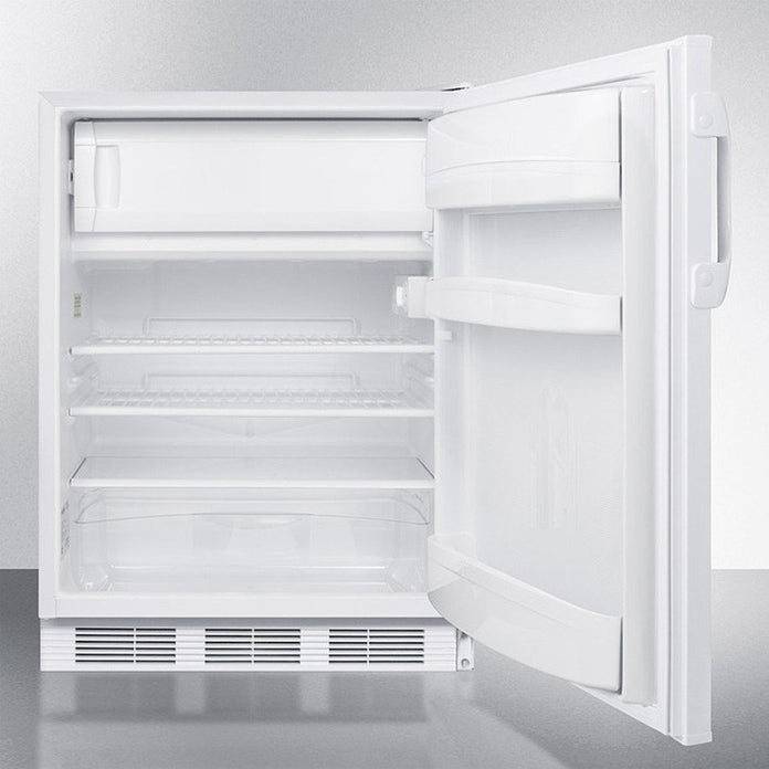 Accucold - AL650LWLHD - 24" Wide Refrigerator-Freezer, ADA Compliant, Left Hand Door