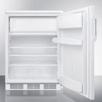 Accucold - CT66LWLHD - 24" Wide Refrigerator-Freezer