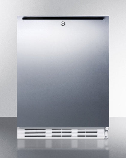 Accucold - CT66LWSSHHADA - 24" Wide Refrigerator-Freezer, ADA Compliant