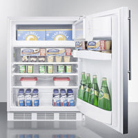 Accucold - CT66LWSSHVADA - 24" Wide Refrigerator-Freezer, ADA Compliant
