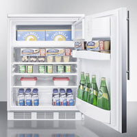 Accucold - CT66LWSSHVLHD - 24" Wide Refrigerator-Freezer