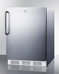 Accucold - FF6LW7CSSLHD - 24" Wide Built-In All-Refrigerator, Left Hand Door