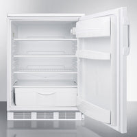 Accucold - FF6LW7LHD - 24" Wide All-Refrigerator, Left Hand Door