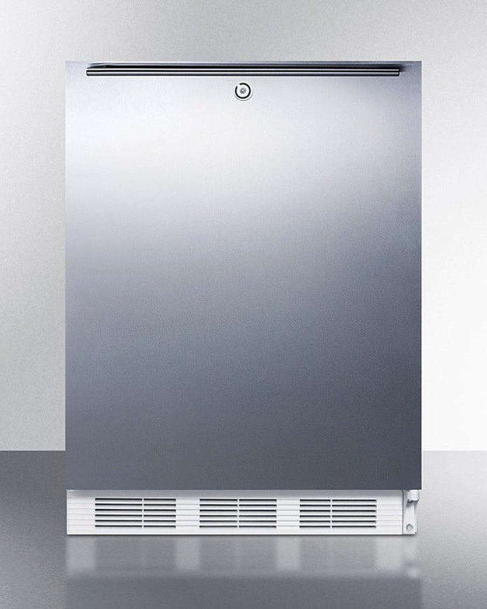 Accucold - FF6LW7SSHHADALHD - 24" Wide All-Refrigerator, ADA Compliant, Left Hand Door