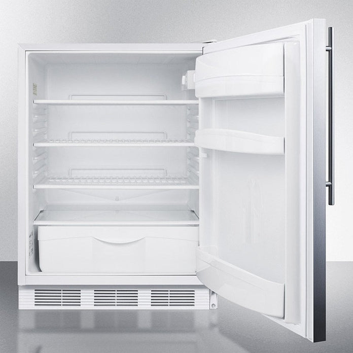 Accucold - FF6LW7SSHVADA - 24" Wide All-Refrigerator, ADA Compliant