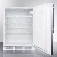 Accucold - FF7LWBISSHVADALHD - 24" Wide Built-In All-Refrigerator, ADA Compliant, Left Hand Door