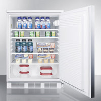 Accucold - FF7LWSSHHLHD - 24" Wide All-Refrigerator, Left Hand Door