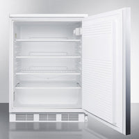 Accucold - FF7LWBISSHHLHD - 24" Wide Built-In All-Refrigerator, Left Hand Door