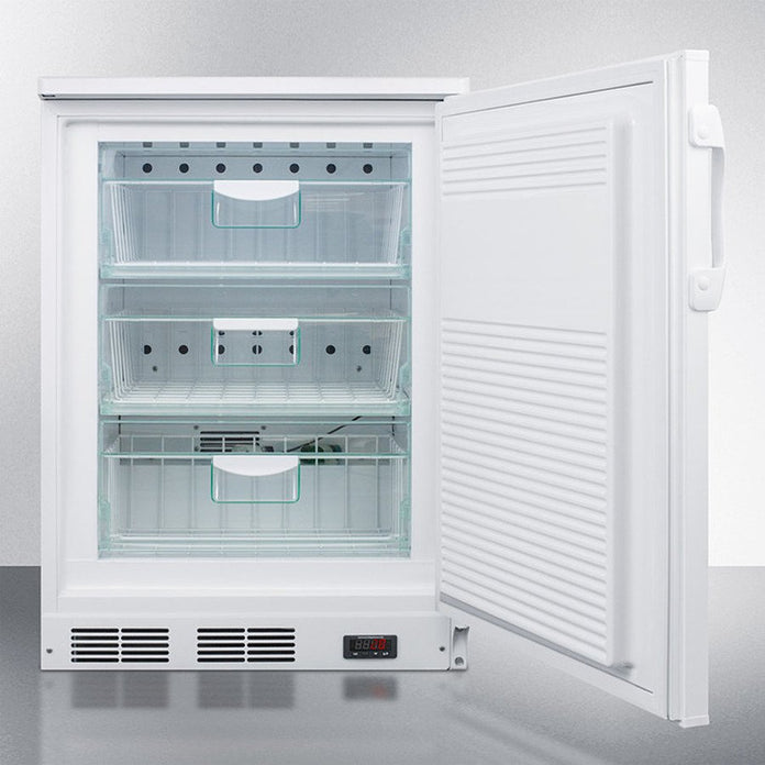 Accucold - FF7LWBIVACLHD - 24" Wide Built-In All-Refrigerator, Left Hand Door