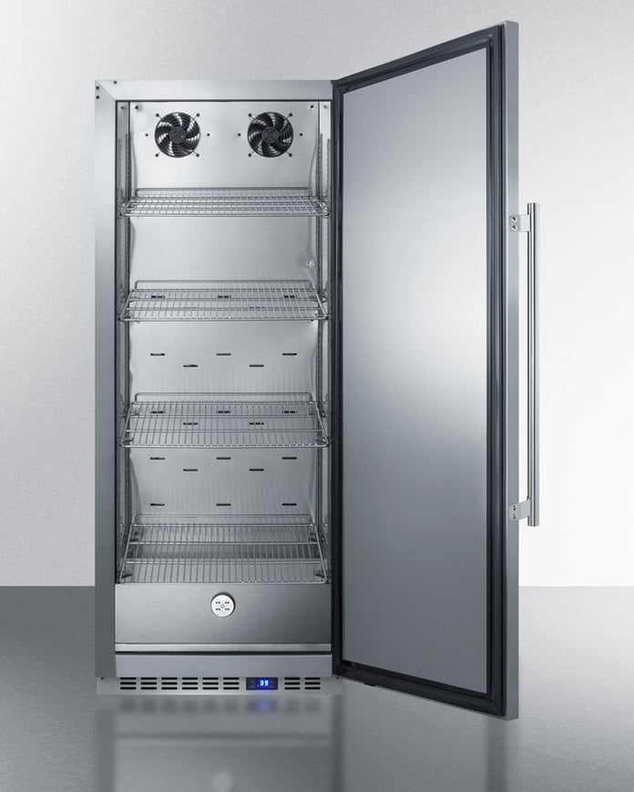 Accucold - FFAR121SSLHD - 24" Wide All-Refrigerator, Left Hand Door