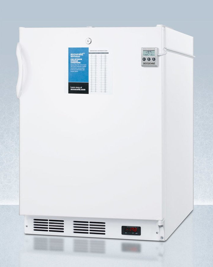 Accucold - VT65MLMEDADALHD - 24" Wide All-Freezer, ADA Compliant, Left Hand Door