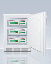 Accucold - VT65MLVAC456LHD - 24" Wide Built-In All-Freezer, Certified to NSF-ANSI 456 Standard for Vaccine Storage, Left Hand Door