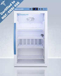 Accucold - ARG3PV456 - 3 Cu. Ft. Counter Height Vaccine Refrigerator, Certified to NSF/ANSI 456 Vaccine Storage Standard