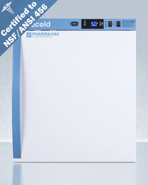 Accucold - ARS1PV456 - 1 Cu. Ft. Compact Vaccine Refrigerator, Certified to NSF/ANSI 456 Vaccine Storage Standard