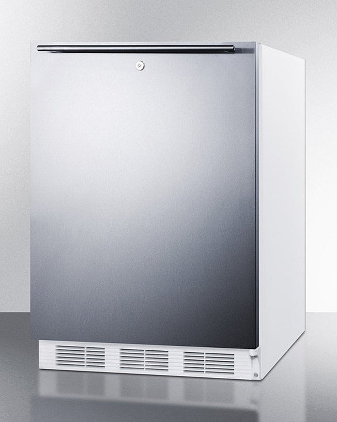 Accucold - CT66LWSSHHADA - 24" Wide Refrigerator-Freezer, ADA Compliant