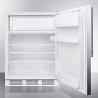 Accucold - CT66LWSSHVADA - 24" Wide Refrigerator-Freezer, ADA Compliant