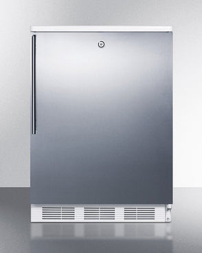 Accucold - CT66LWSSHV - 24" Wide Refrigerator-Freezer