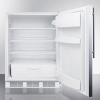 Accucold - FF6LW7SSHVADALHD - 24" Wide All-Refrigerator, ADA Compliant, Left Hand Door