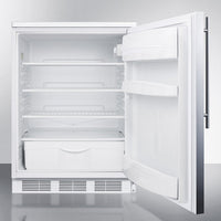 Accucold - FF6LW7SSHVLHD - 24" Wide All-Refrigerator, Left Hand Door