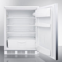 Accucold - FF6LW7SSHHLHD - 24" Wide All-Refrigerator, Left Hand Door