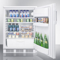 Accucold - FF6WLHD - 24" Wide All-Refrigerator, Left Hand Door