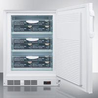 Accucold - FF7LWBIVACADALHD - 24" Wide Built-In All-Refrigerator, ADA Compliant, Left Hand Door