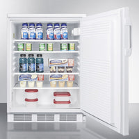 Accucold - FF7LWLHD - 24" Wide All-Refrigerator, Left Hand Door