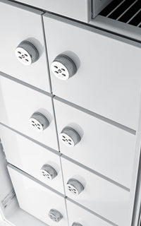 Accucold - FFAR10LOCKERLHD - 24" Wide All-Refrigerator, Left Hand Door