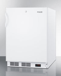 Accucold - VT65MLBIADALHD - 24" Wide Built-In All-Freezer, ADA Compliant, Left Hand Door