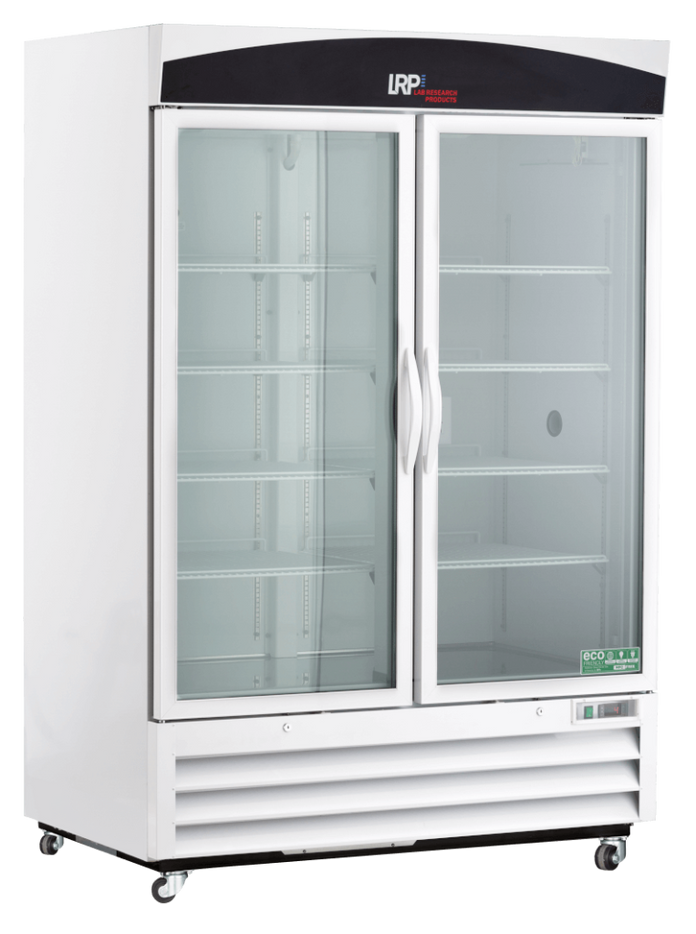 Lab Research Products - LRP-HC-CB-49 - 49 Cu. Ft. Basic Series Glass Door Chromatography Refrigerator