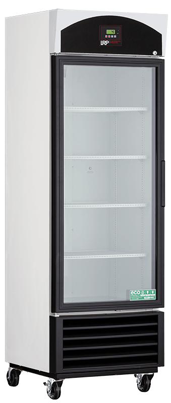 Lab Research Products - LRP-HC-19-LH - 19 Cu. Ft. Plus Series Glass Door Laboratory Refrigerator, Left Hinged