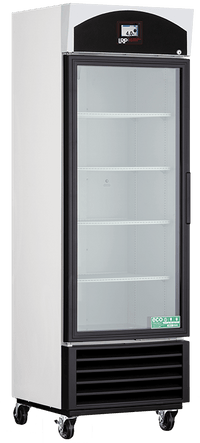 Lab Research Products (LRP) - LRP-HC-19-TS-LH - 19 Cu. Ft. TempLog Plus Series Glass Door Laboratory Refrigerator, Left Hinged