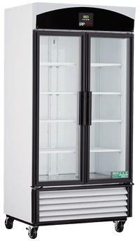 Lab Research Products (LRP) - LRP-HC-35 - 35 Cu. Ft. Plus Series Glass Door Laboratory Refrigerator