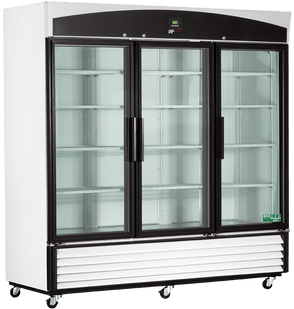 Lab Research Products (LRP) - LRP-HC-72 - 72 Cu. Ft. Plus Series Glass Door Laboratory Refrigerator