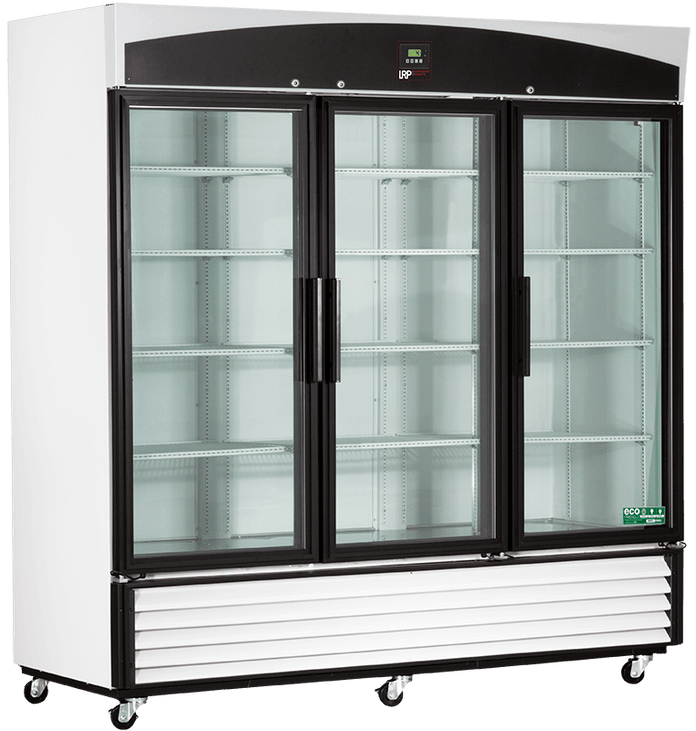 Lab Research Products (LRP) - LRP-HC-72 - 72 Cu. Ft. Plus Series Glass Door Laboratory Refrigerator