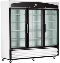 Lab Research Products - LRP-HC-72-TS - 72 Cu. Ft. TempLog Plus Series Glass Door Laboratory Refrigerator