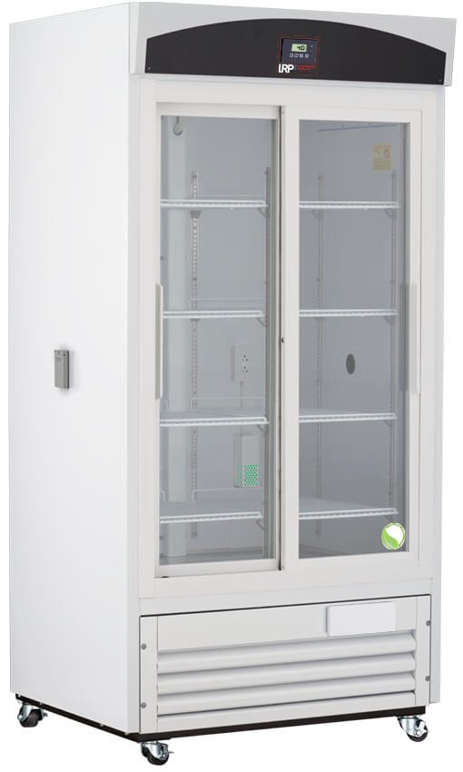 Lab Research Products - LRP-HC-CP-33 - 33 Cu. Ft. Capacity Plus Series Sliding Glass Door Chromatography Refrigerator