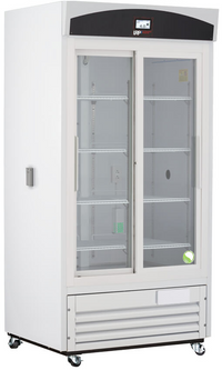 Lab Research Products - LRP-HC-CP-TS - Capacity TempLog Plus Series Glass Door Chromatography Refrigerator