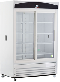 Lab Research Products - LRP-HC-CP-TS - Capacity TempLog Plus Series Glass Door Chromatography Refrigerator