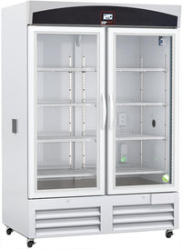 Lab Research Products - LRP-HC-CP-49-TS - 49 Cu. Ft. Capacity TempLog Plus Series Glass Door Chromatography Refrigerator
