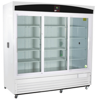 Lab Research Products - LRP-HC-CP - Capacity Plus Series Glass Door Chromatography Refrigerator