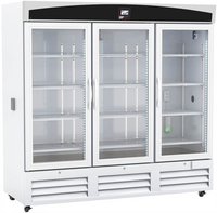Lab Research Products (LRP) - LRP-HC-CP-TS - Capacity TempLog Plus Series Glass Door Chromatography Refrigerator