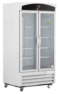 Lab Research Products - LRP-HC-LP - Plus Series Glass Door Laboratory Refrigerator